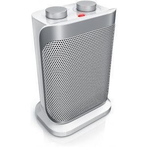 Brandson Keramik Heizlüfter | 1500W | 2 Stufen | stufenlose Temperaturregelung