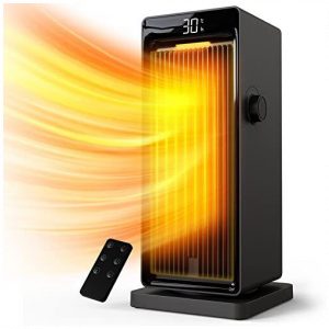 OMISOON Heizlüfter 2000W, ECO Heizlüfter energiesparend leise, für Zuhause
