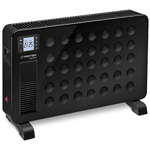 TROTEC Design-Konvektor TCH 2311 E Heizer Heizgerät Dreistufige 2.300 W-Wärme mit Turbogebläse Fernbedienung