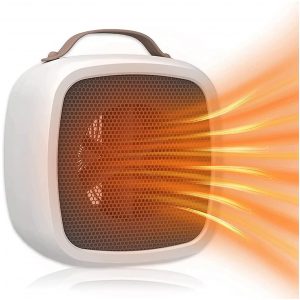 Mini Heizlüfter Bad Schnellheizer 500W Heizer Heizgerät Energiesparend mit Kabel