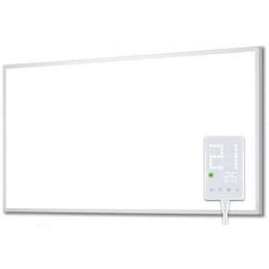 Heidenfeld Infrarotheizung HF-HP100 / 100-1 / 106 / 110 / 130 / Weiß - 300 - 1200 Watt - inkl. Thermostat - 10 Jahre Garantie - Deutsche Qualitätsmarke - TÜV GS (HF-HP100-3 800 Watt)