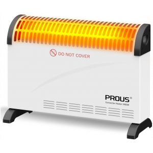 Konvektor PROUS 2000W Elektroheizung Überhitzungsschutz für bis 30m² WIE NEU